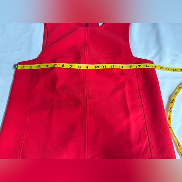 HALOGEN Bright Red sleeveless top size S - Picture 11 of 12